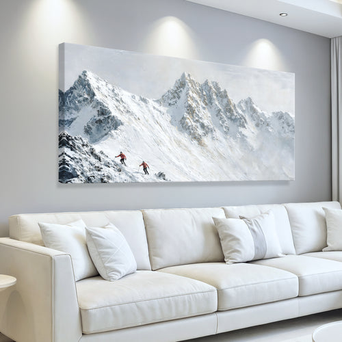 Pastel Mountain Art Wall Art