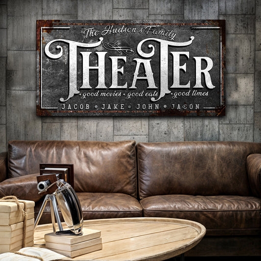 Theater Sign V  - Image by Tailored Canvases