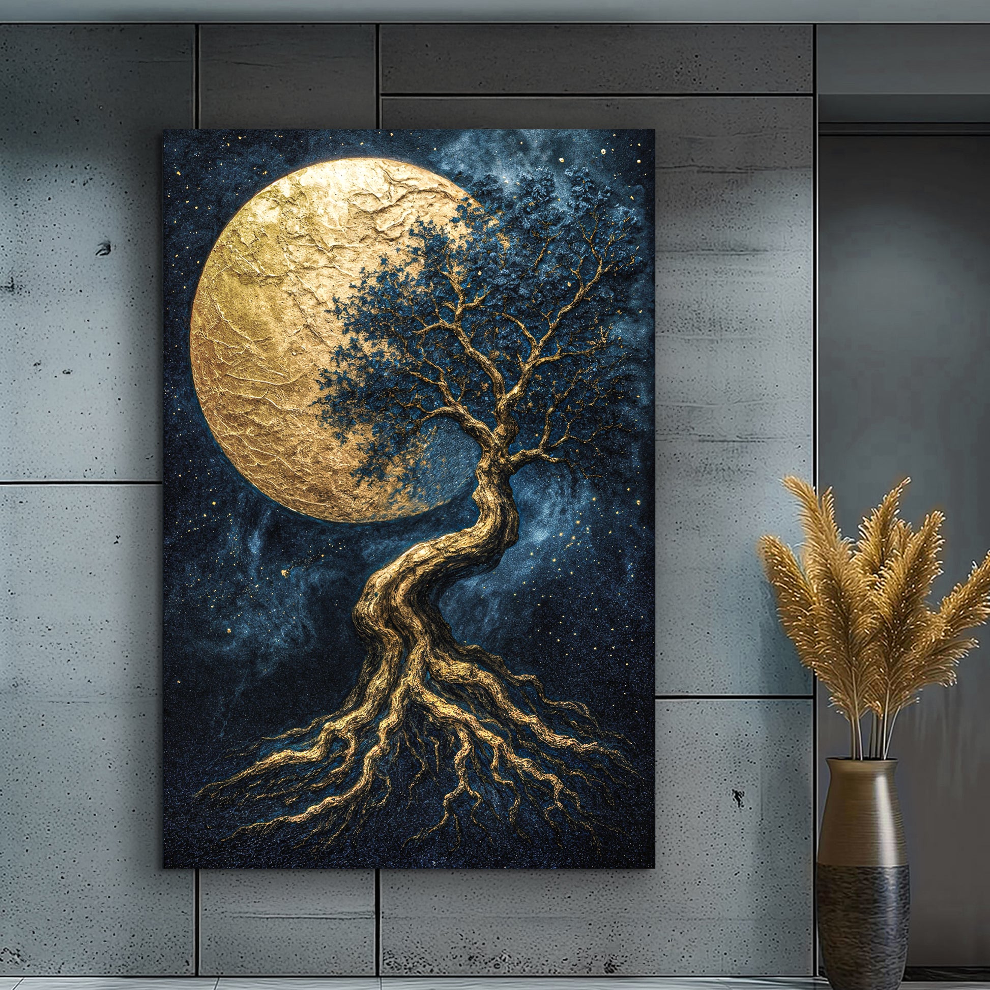 Lunar Tree of Life Wall Art