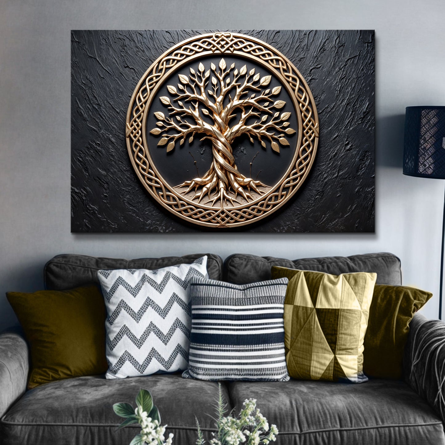 3D Celtic Tree of Life Wall Art V