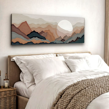 Abstract Mountains Landscape Wall Art