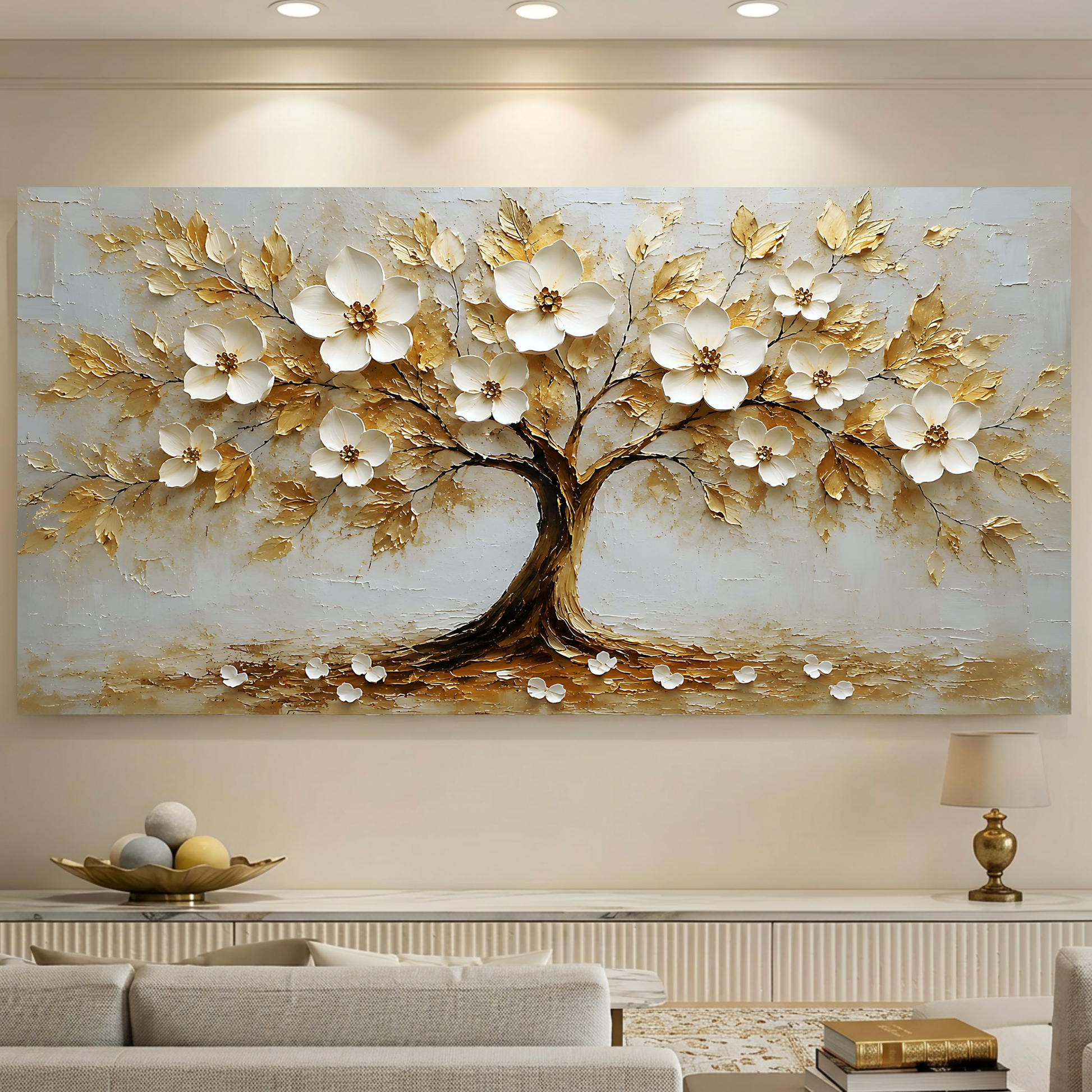 Ivory Blossom Tree