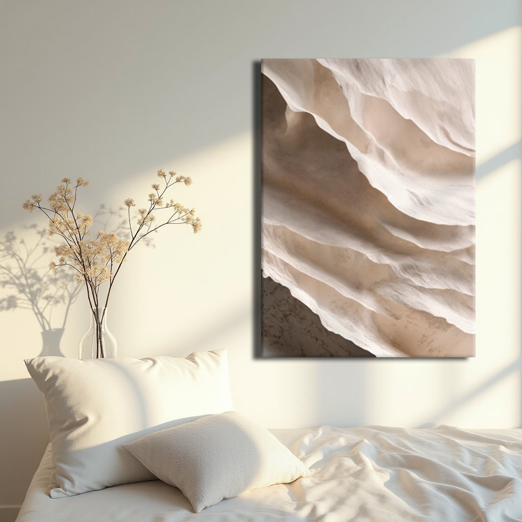 Light Neutral Impasto Wall Art