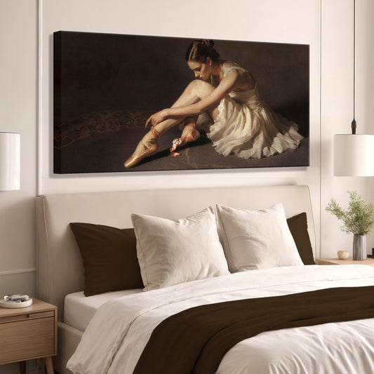 The Ballet Dancer's Solitude Wall Art