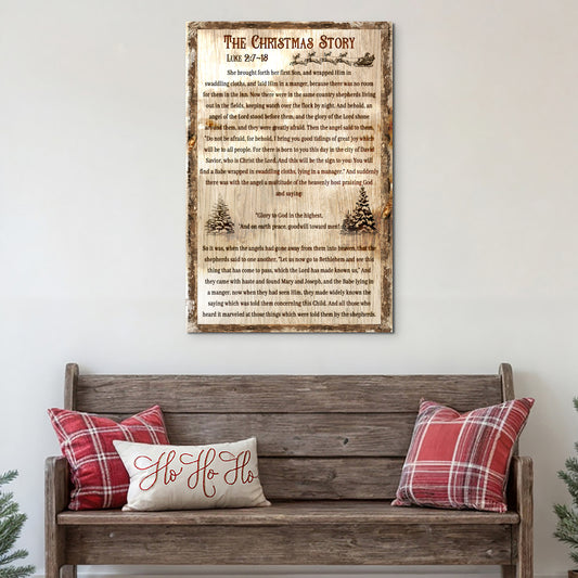 The Christmas Story Sign II - Image by Tailored Canvases