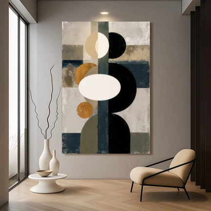 Abstract Contemporary Geometry Wall Art