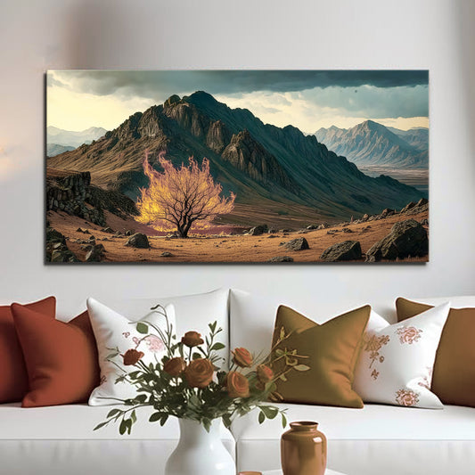 Burning Bush - Faith Wall Art VI