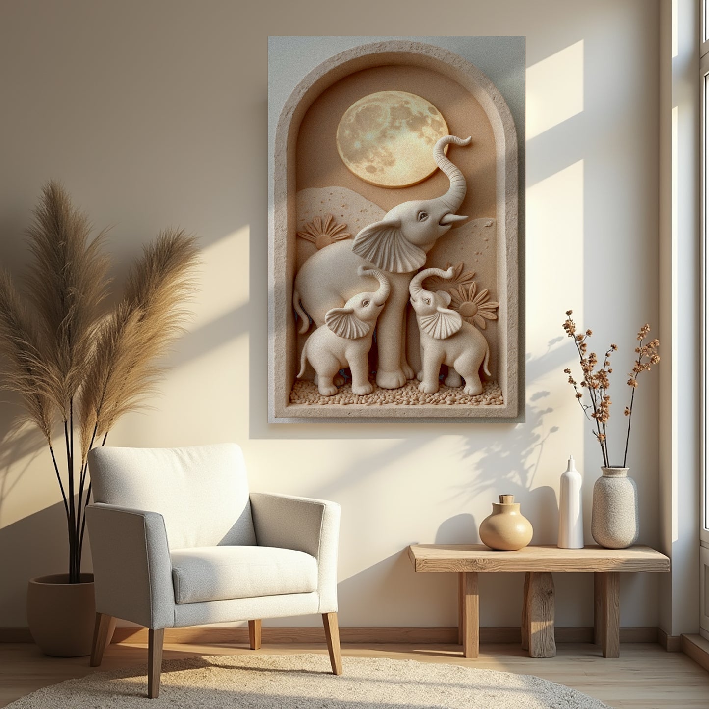 Elephant Harmony Wall Art