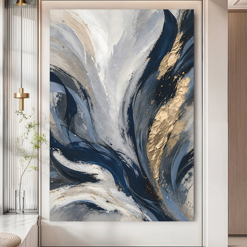 Gilded Indigo Motion