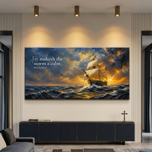 He Maketh the Storm Calm - Psalm 107:29