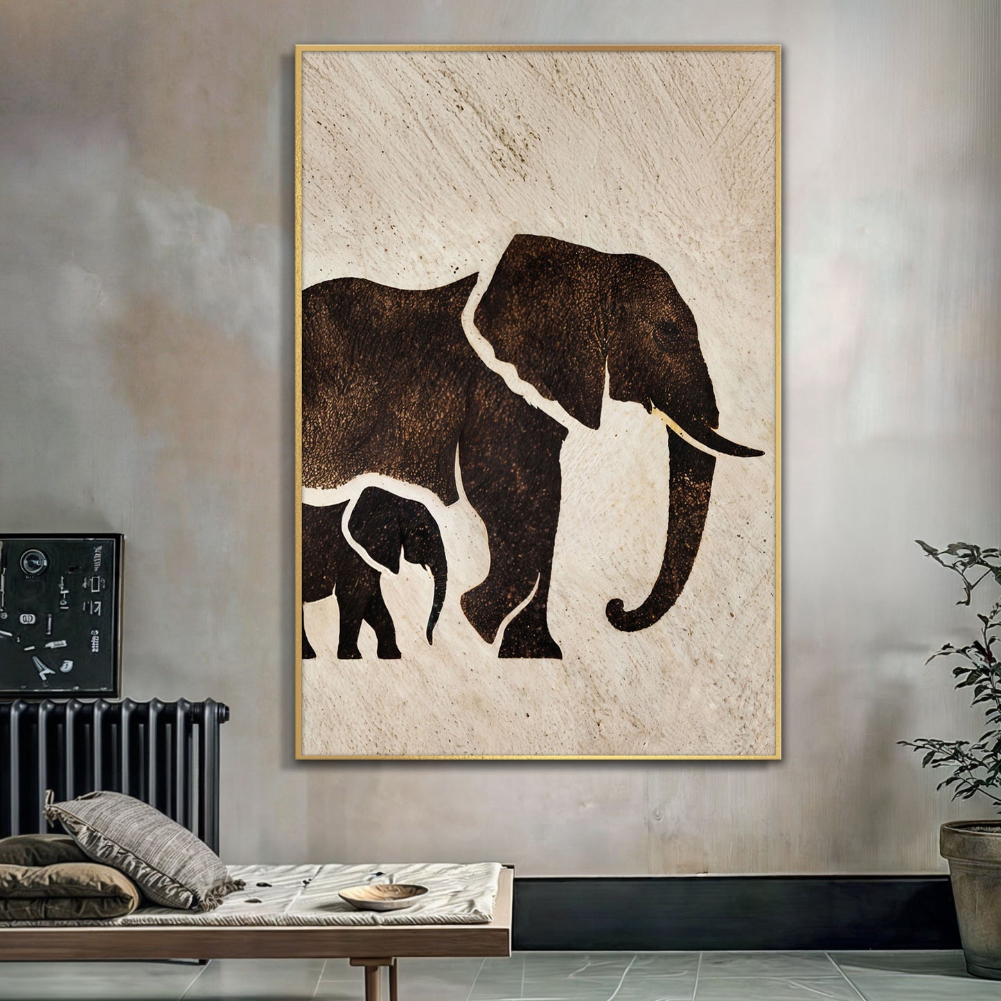 Elephant Heritage Wall Art