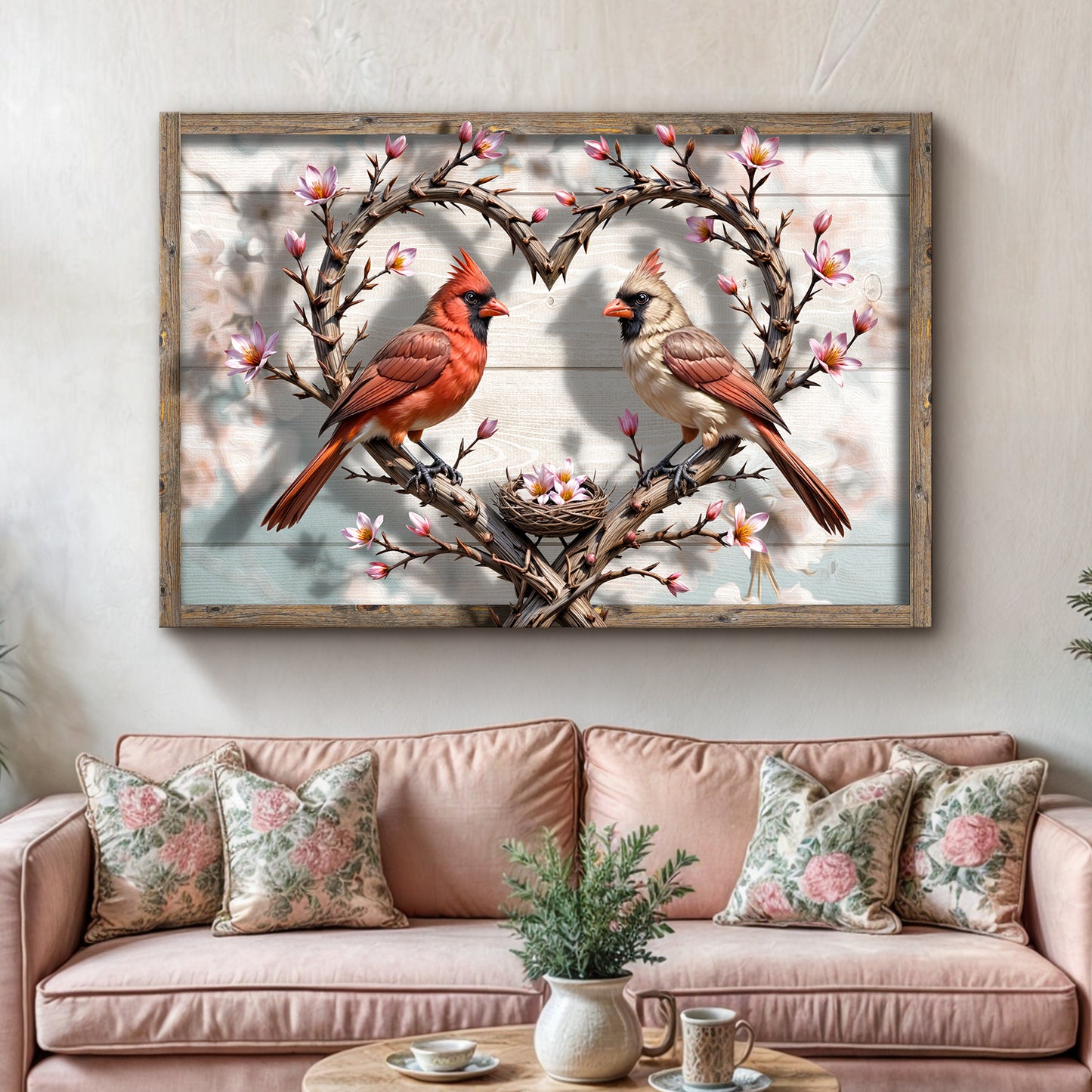 3D Cardinals Wall Art V