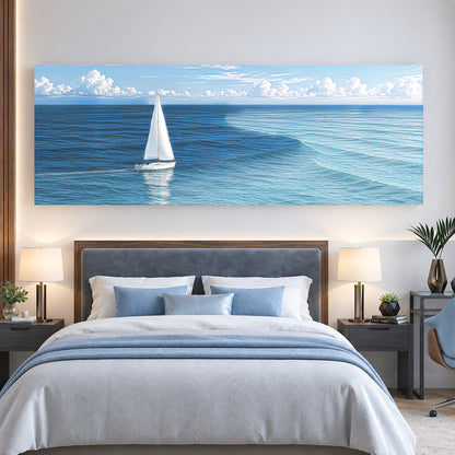 White Sailboat