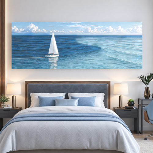 White Sailboat