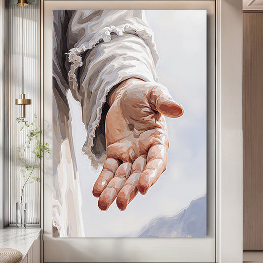 The Hand Of Jesus Wall Art II