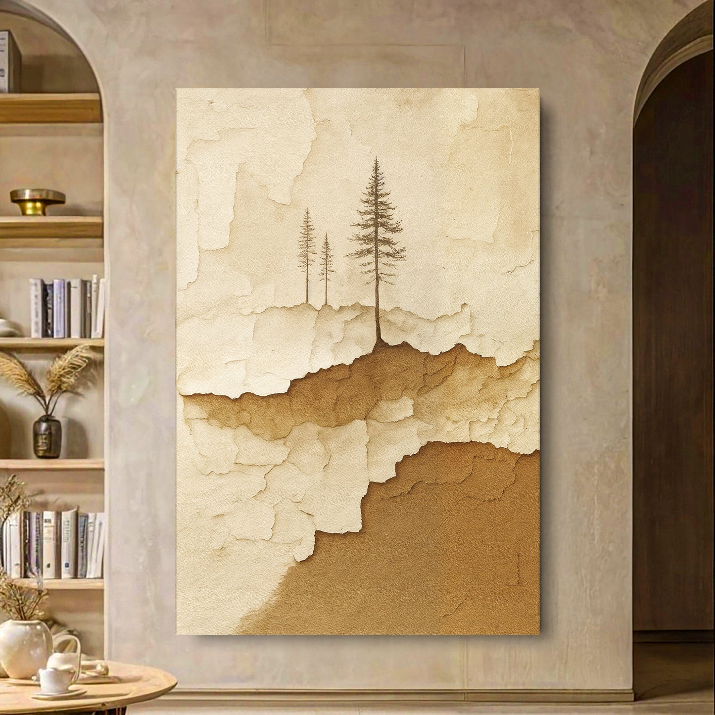 Wabi Sabi Pines Wall Art