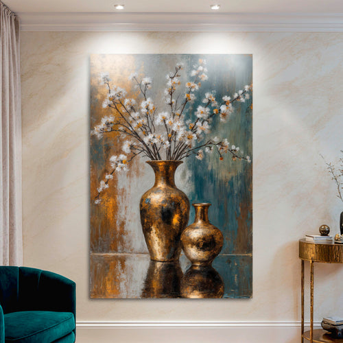 Vintage Vased Floral Wall Art