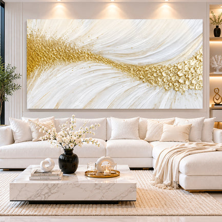 Golden Radiant Flow