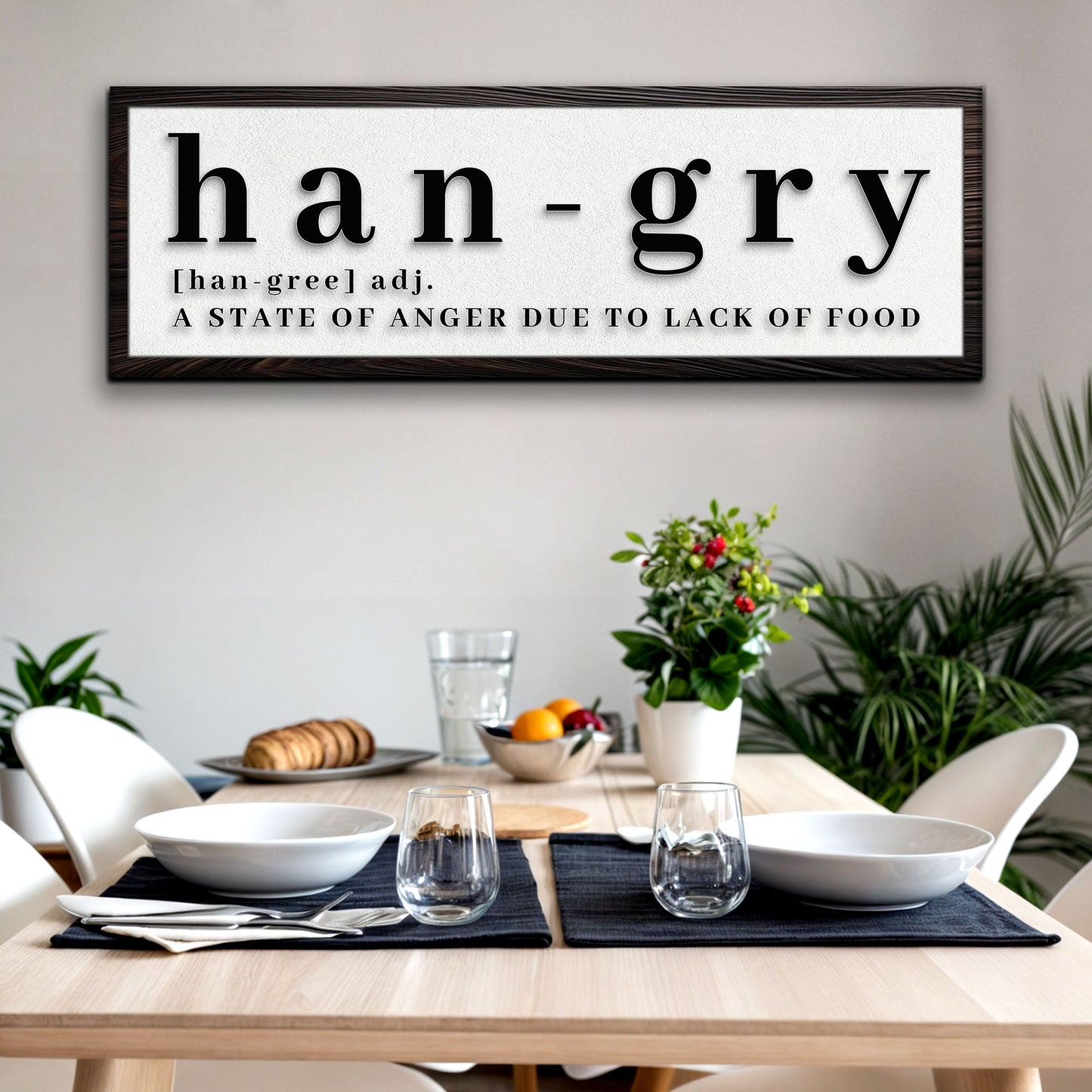 Hangry Kitchen Sign