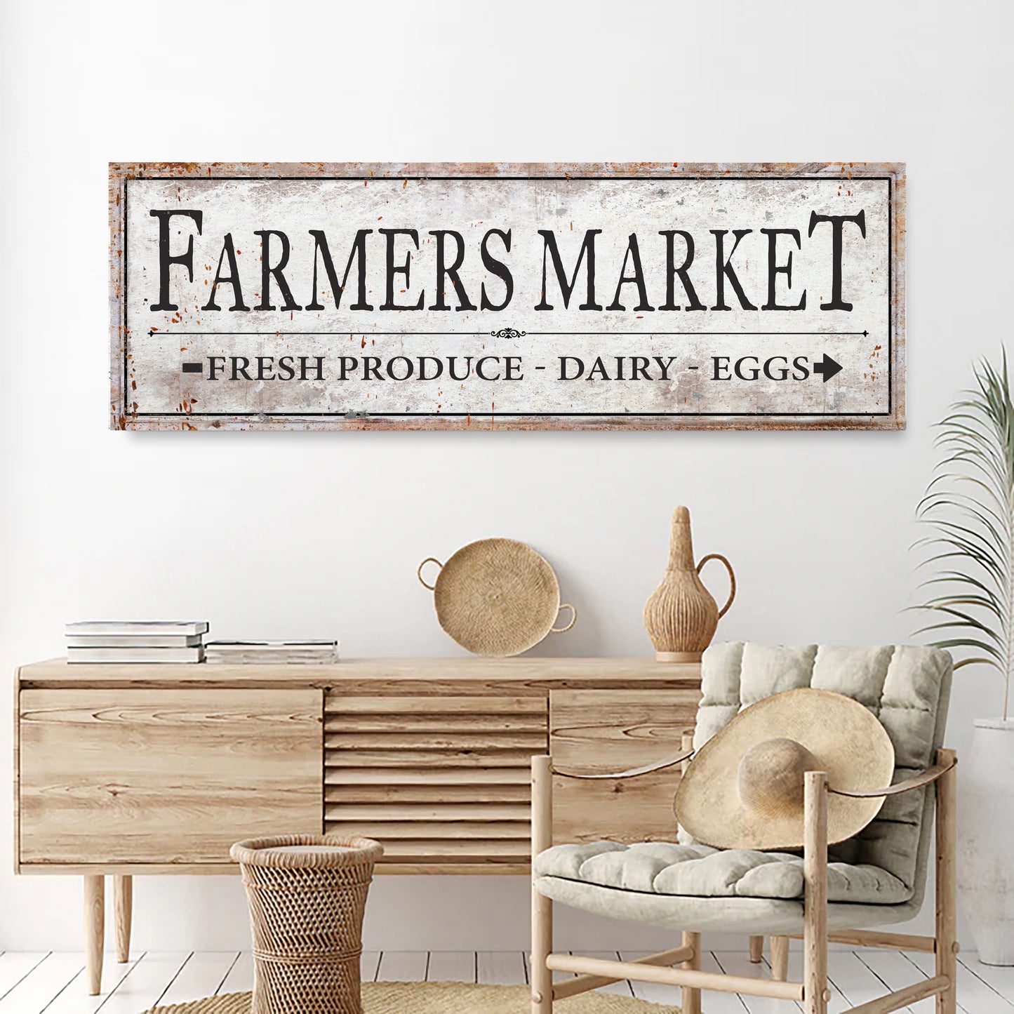 Farmers Market Sign III