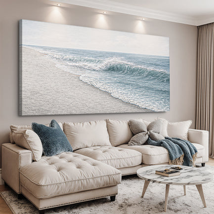 Abstract Beach Shore Wall Art II