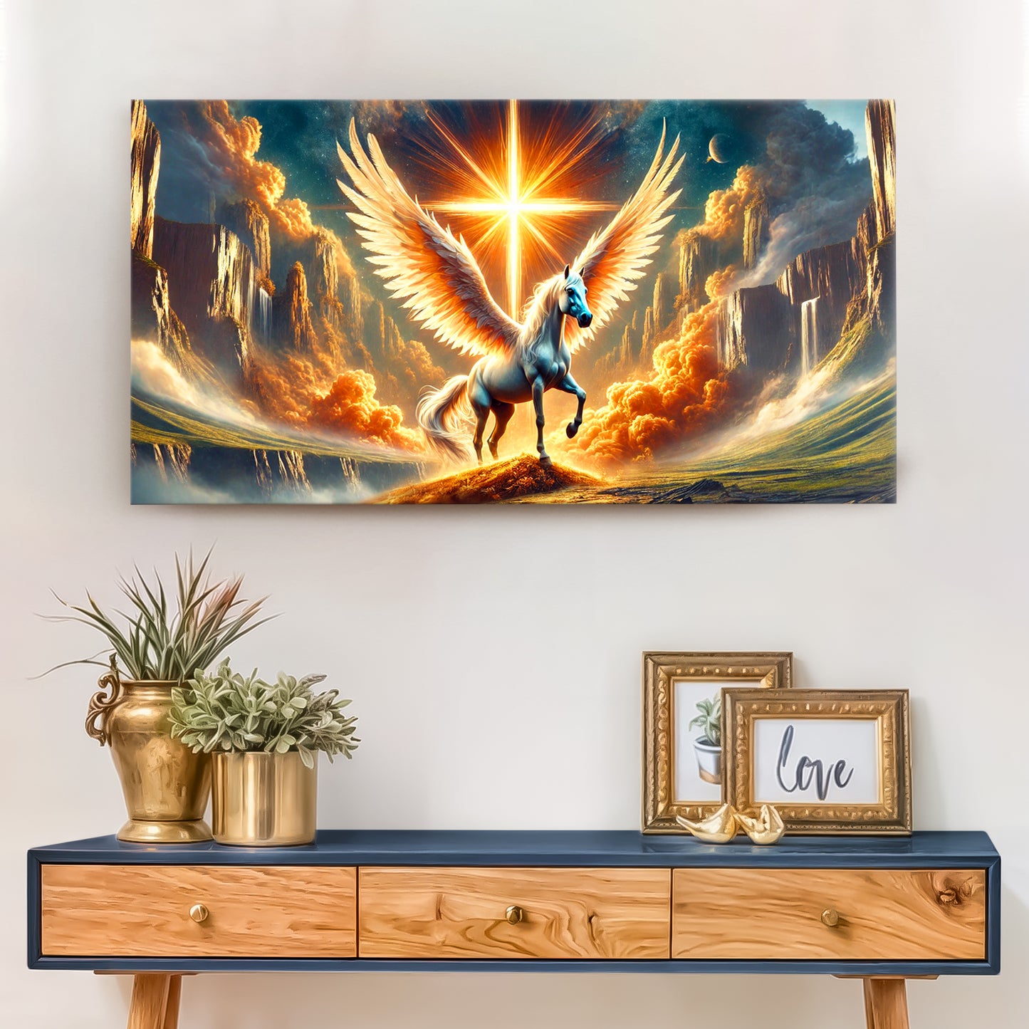 3D Horse Faith Wall Art V