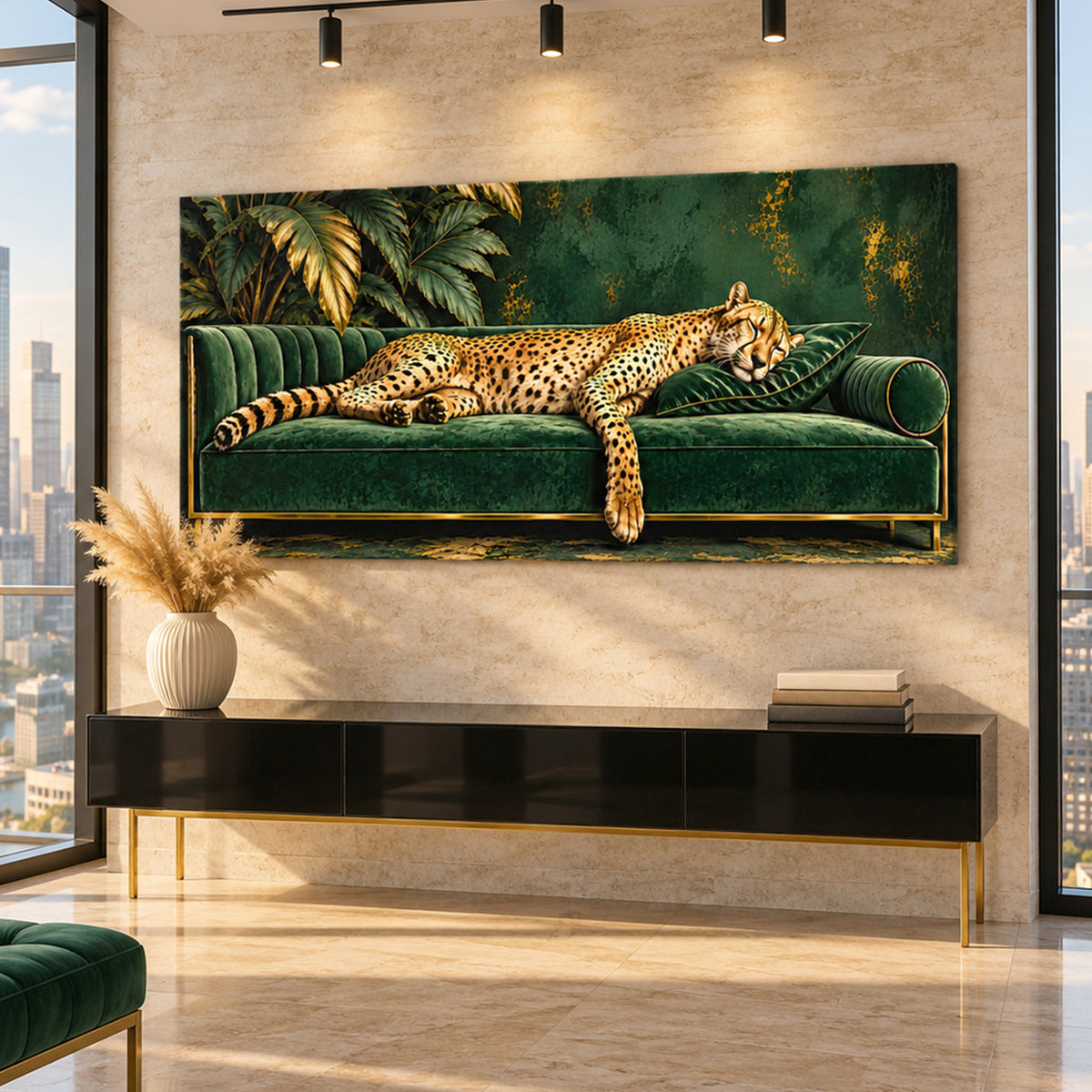 Sleeping Cheetah