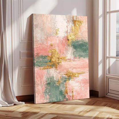 Fragments of Soft Gold Wall Art