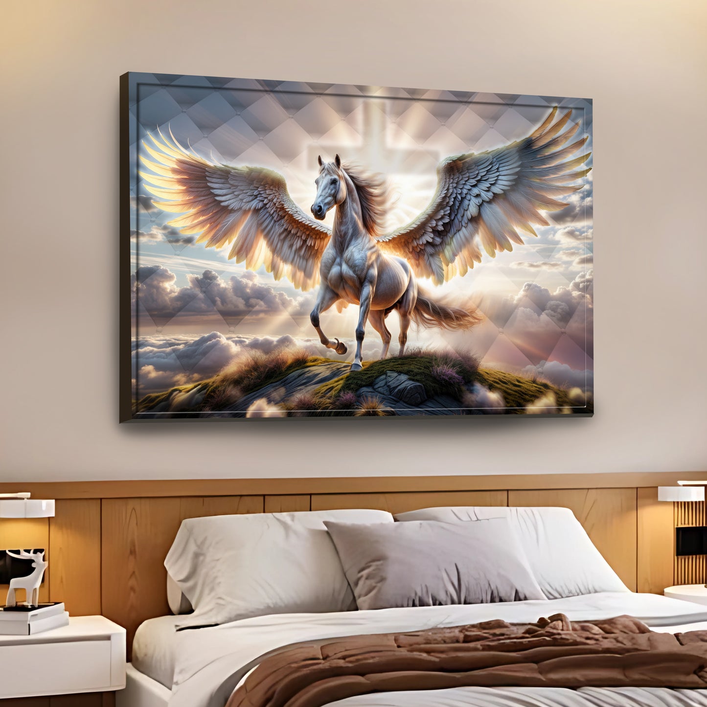 3D Horse Faith Wall Art VI