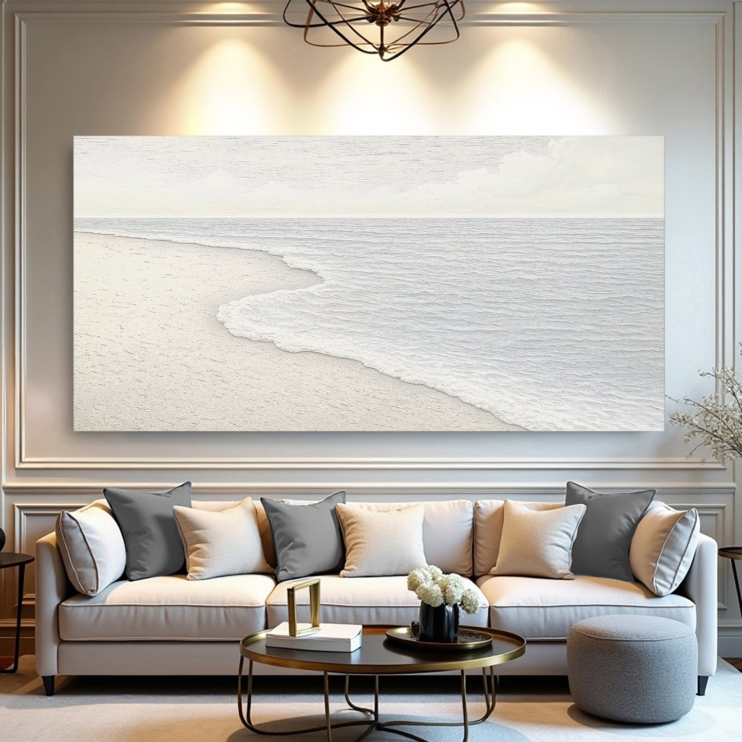 Beach Shoreline Coastal Wall Art XII