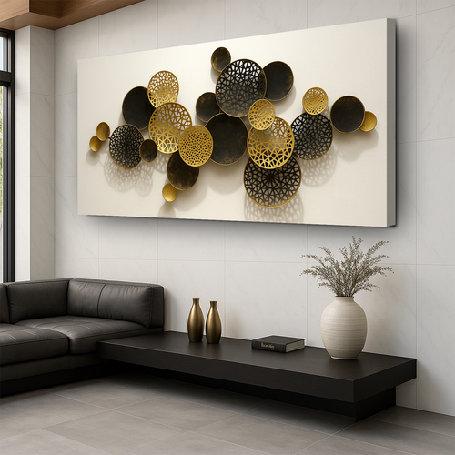 Lotus Leaf Abstract Wall Art V