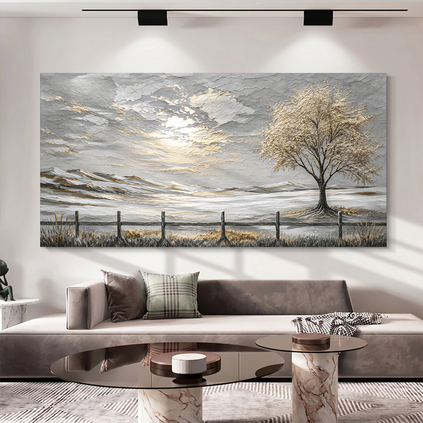 Silver Solitude Tree