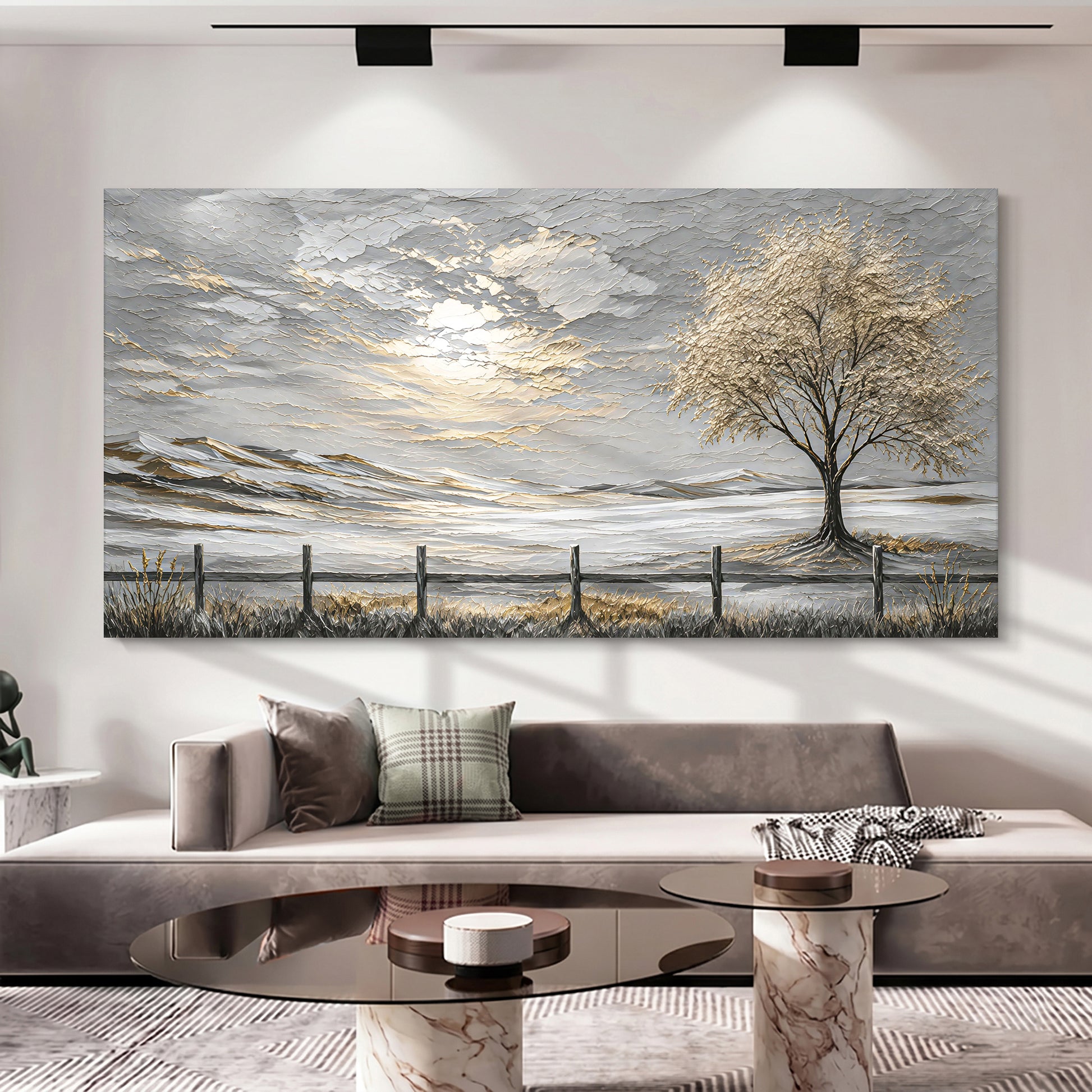 Silver Solitude Tree