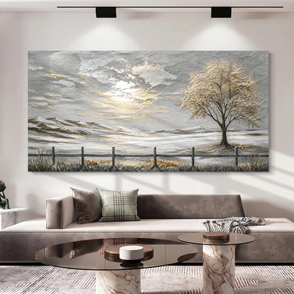 Silver Solitude Tree