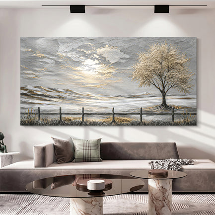 Silver Solitude Tree