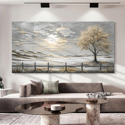 Silver Solitude Tree