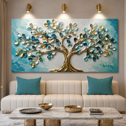 Teal Tree of Life