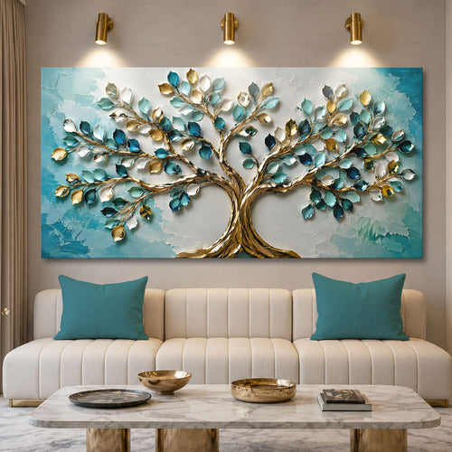 Teal Tree of Life