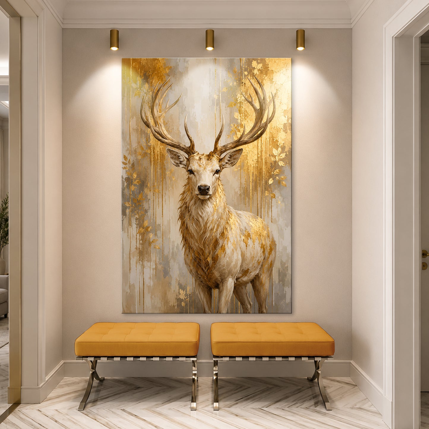 Celestial Stag Wall Art