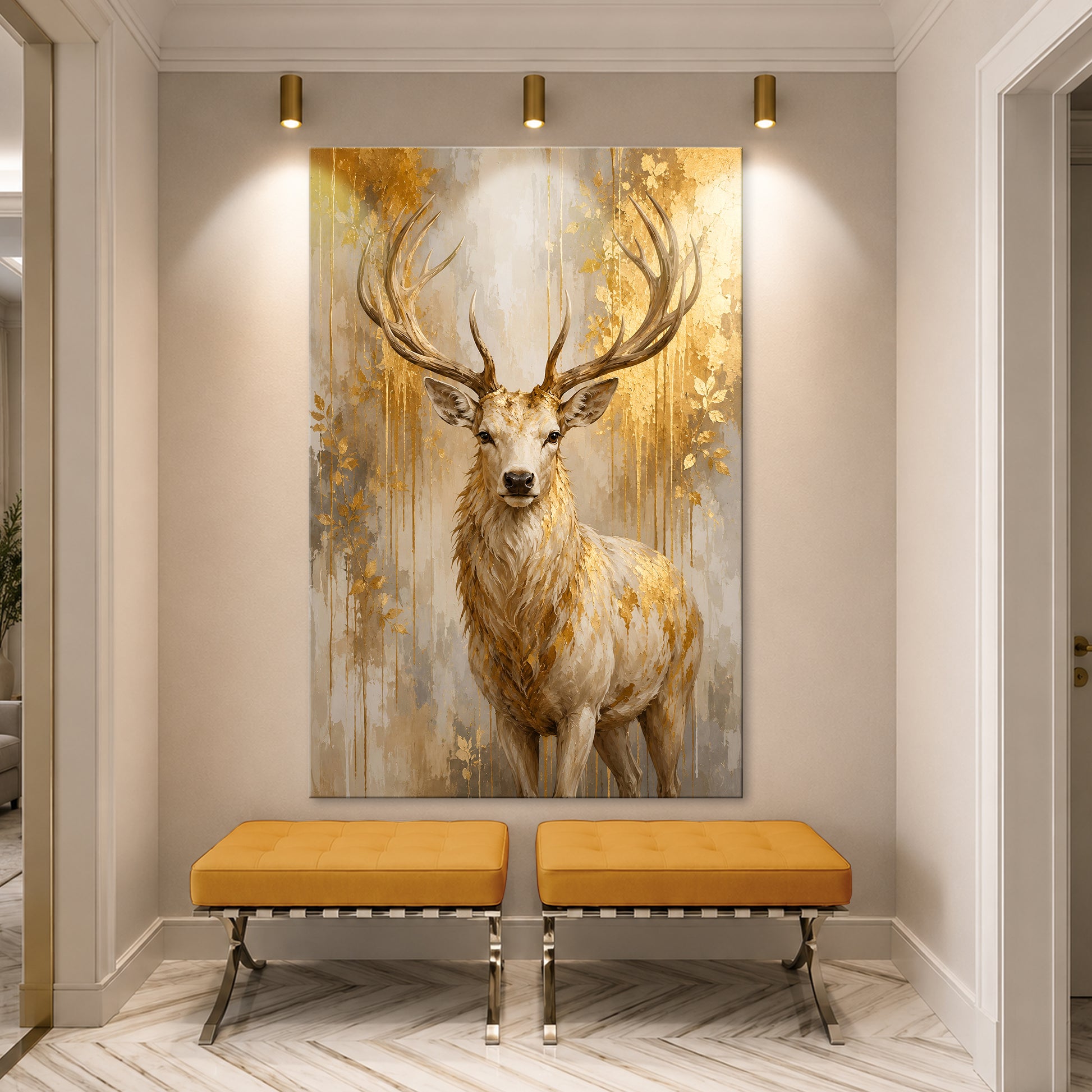 Celestial Stag Wall Art