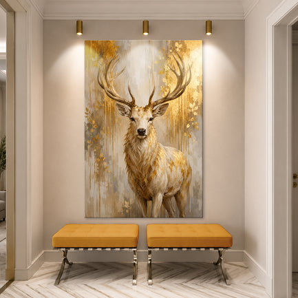 Celestial Stag Wall Art