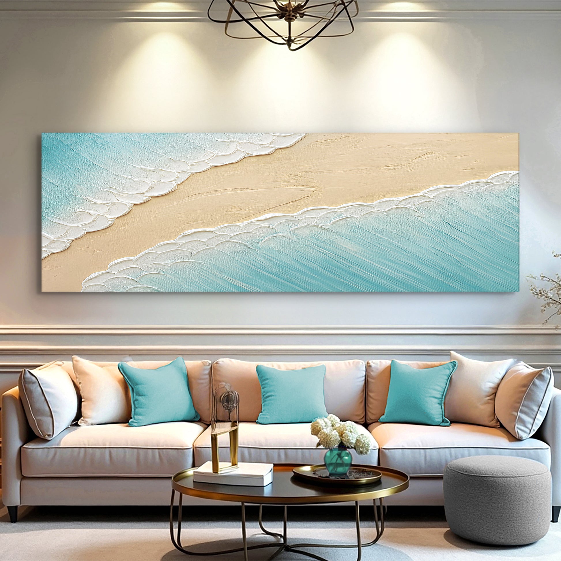 Divided Tides Wall Art