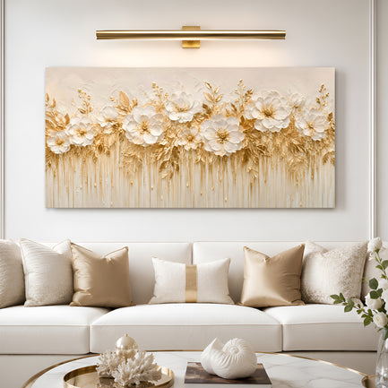 Ivory Blossom Symphony Wall Art