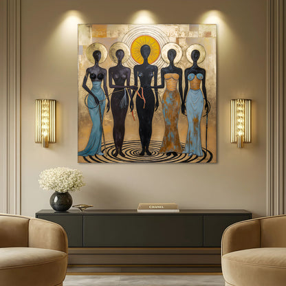 Sisters Of The Sun Wall Art