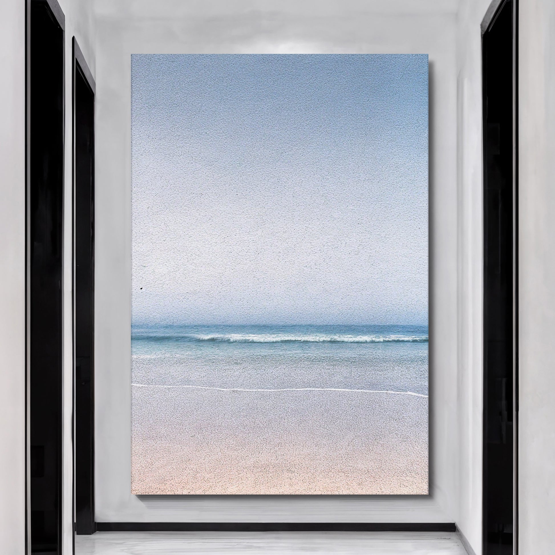 Silent Beach Horizon Wall Art