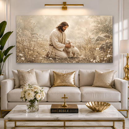 The Good Shepherd's Embrace