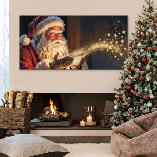 Vintage Santa Claus Christmas Wall Art II