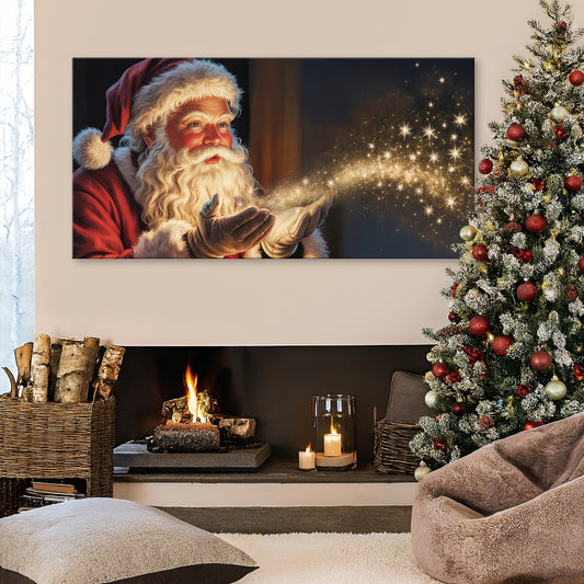 Vintage Santa Claus Christmas Wall Art II