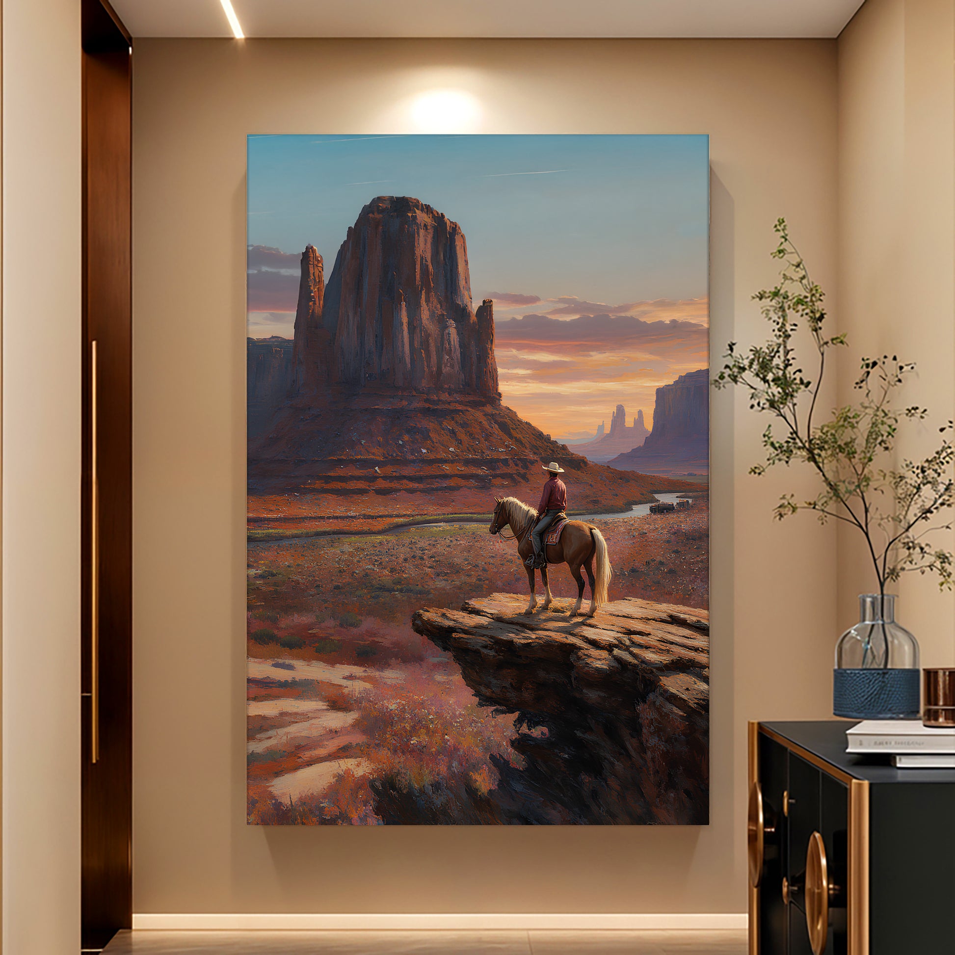 Guardian of the Canyon Wall Art