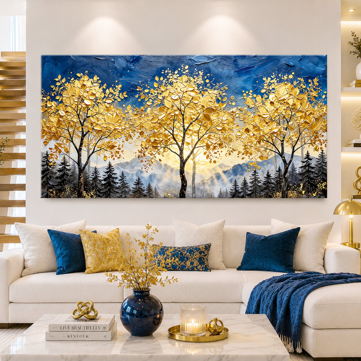 Golden Twilight Forest